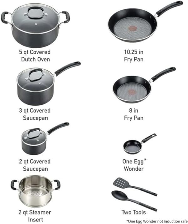 T-fal Experience Nonstick Cookware