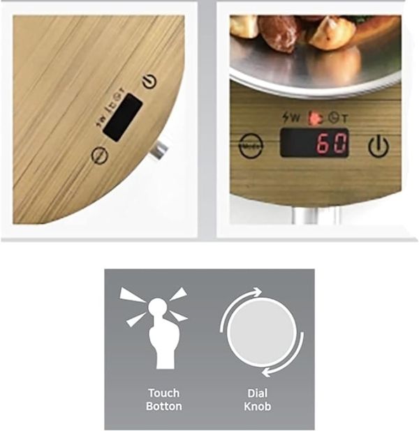 LP Living Plus 1800W Induction Cooktop