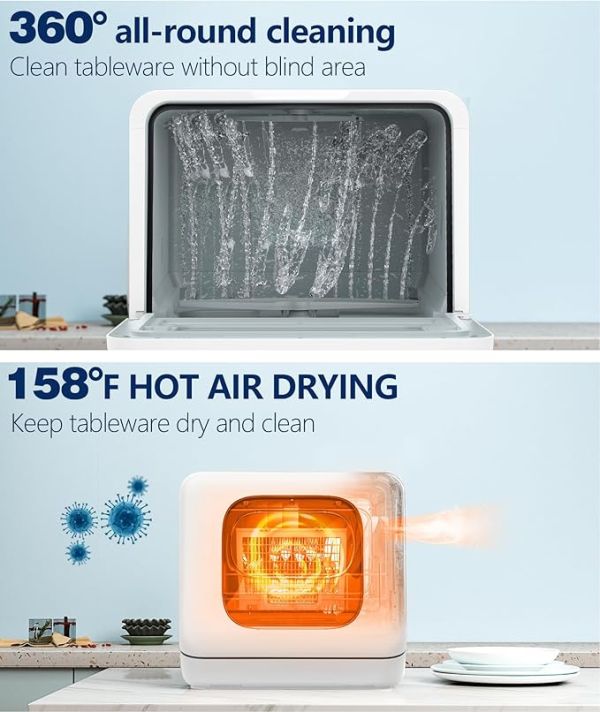 Joy Pebble Countertop Dishwasher