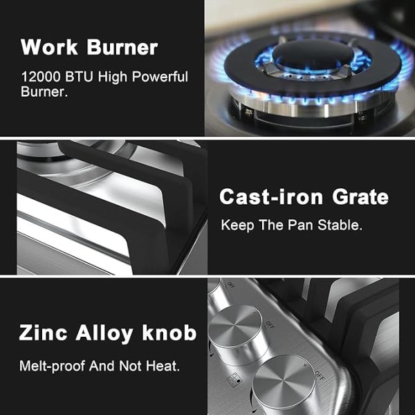 24 inch Gas Cooktop