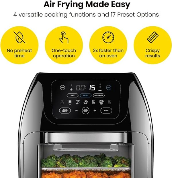 CHEFMAN Multifunctional Digital Air Fryer