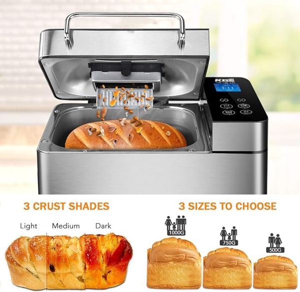 KBS Pro Stainless Steel Bread Machine