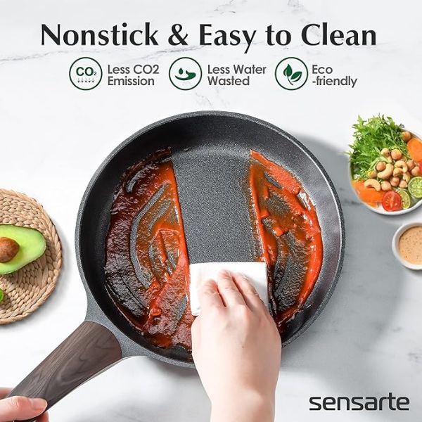 SENSARTE Pots and Pans Set Nonstick